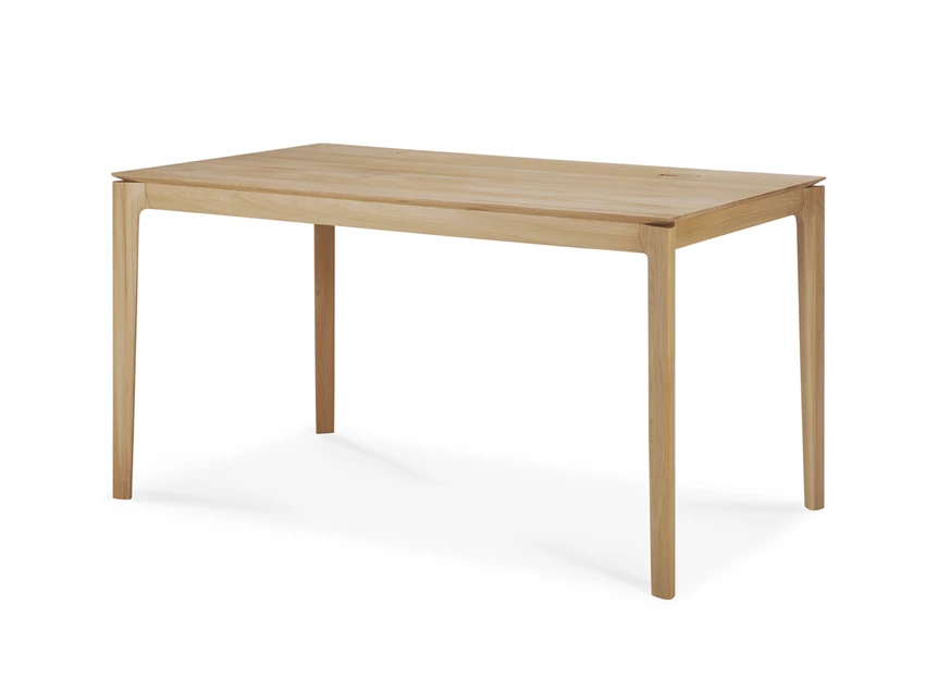 Zijkant Bureau Oak Bok Desk 51575 Ethnicraft