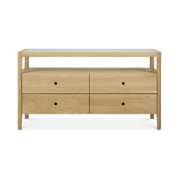 Ladekast Oak Spindle Dresser 51250 Ethnicraft