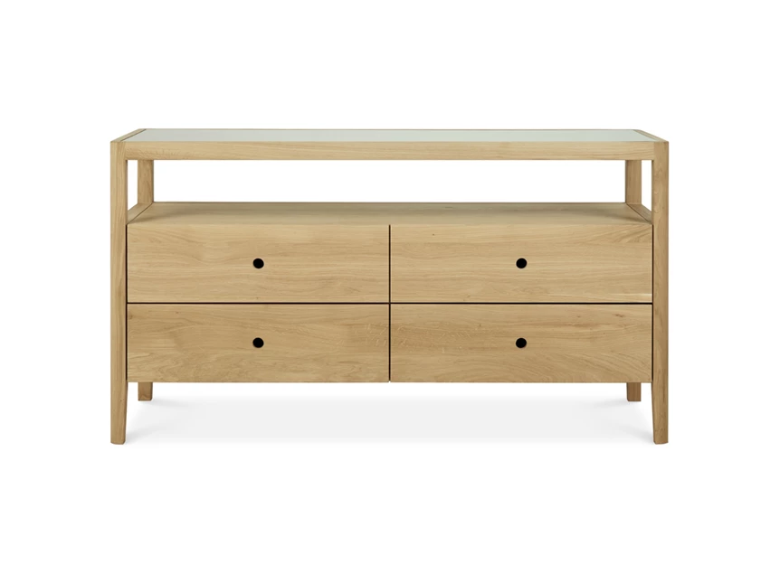 Ladekast Oak Spindle Dresser 51250 Ethnicraft