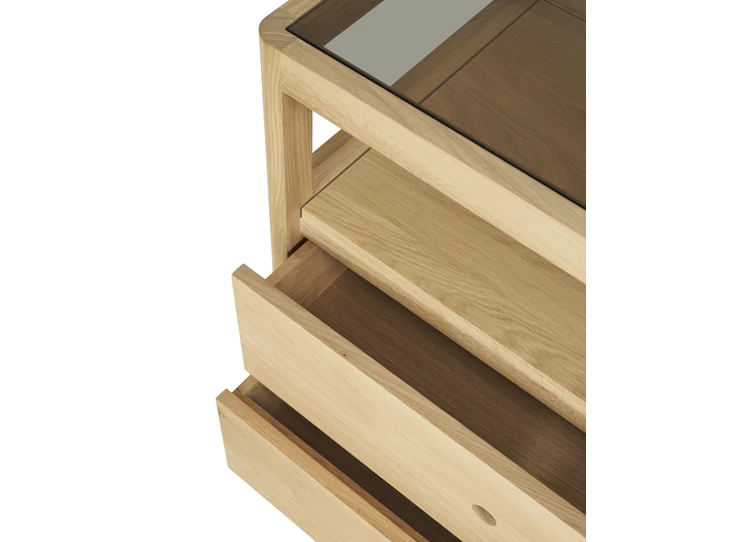 Detail Ladekast Oak Spindle Dresser 51250 Ethnicraft