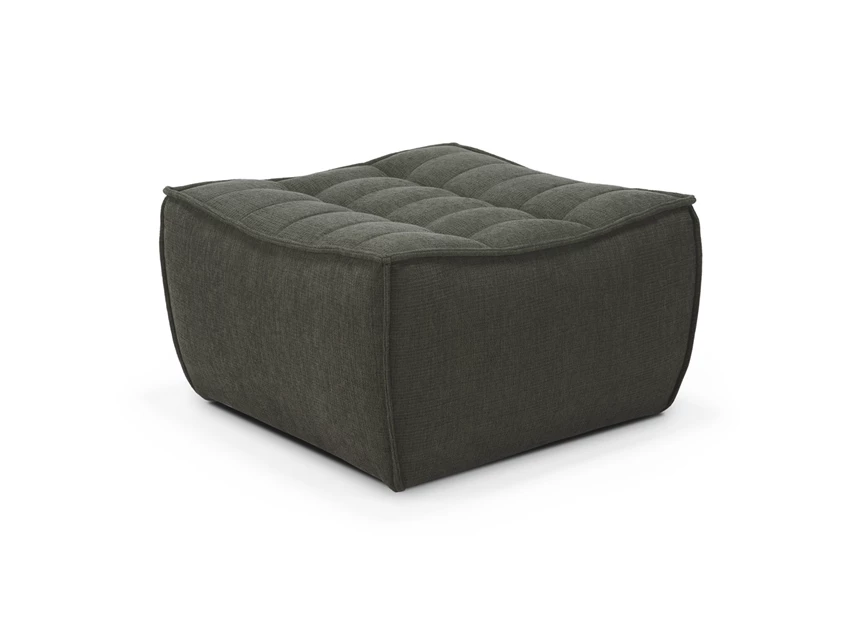Poef N701 Footstool Moss Eco Fabric 20259 Ethnicraft