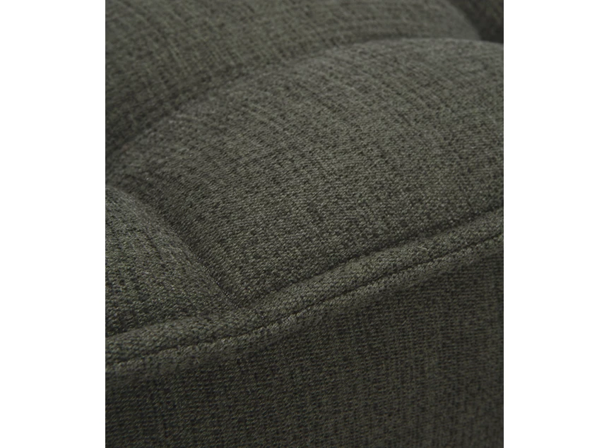 Stiknaad Poef N701 Footstool Moss Eco Fabric 20259 Ethnicraft