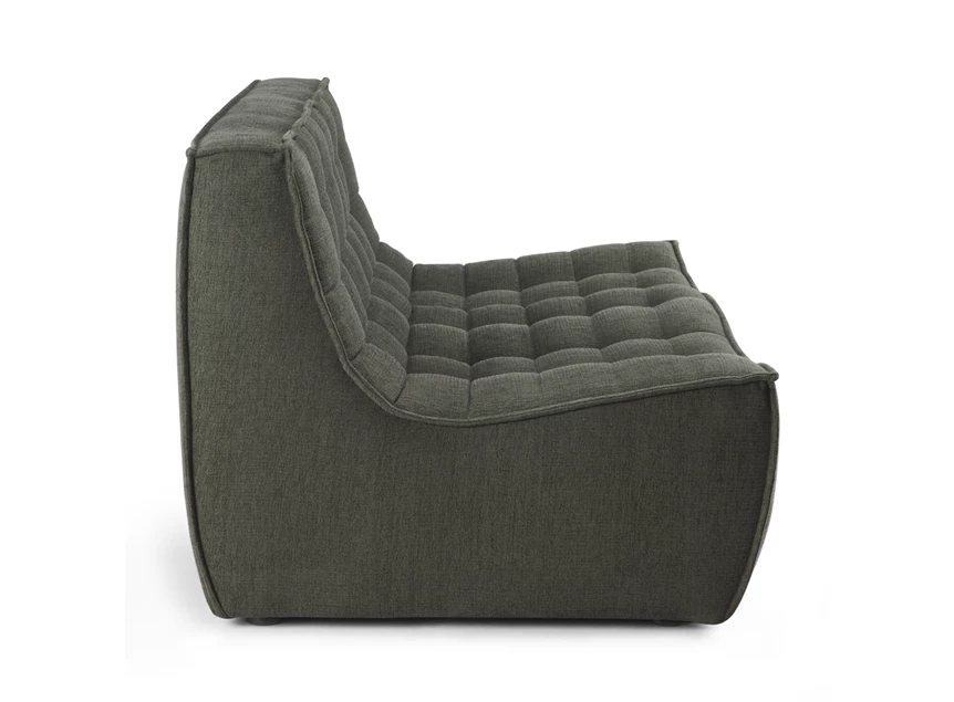 Zijkant Salon N701 Sofa 2 Seater Moss Eco Fabric 20255 Ethnicraft