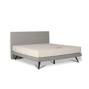 Box Nox Stretto SY2 duo + Hoofdbord Como in Largo 40 Ash grey schuin