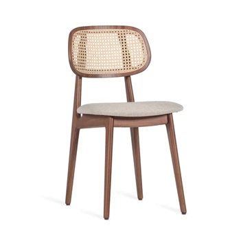 Stoel Titus Dining Chair Tobacco Oak Upholstered Vincent Sheppard