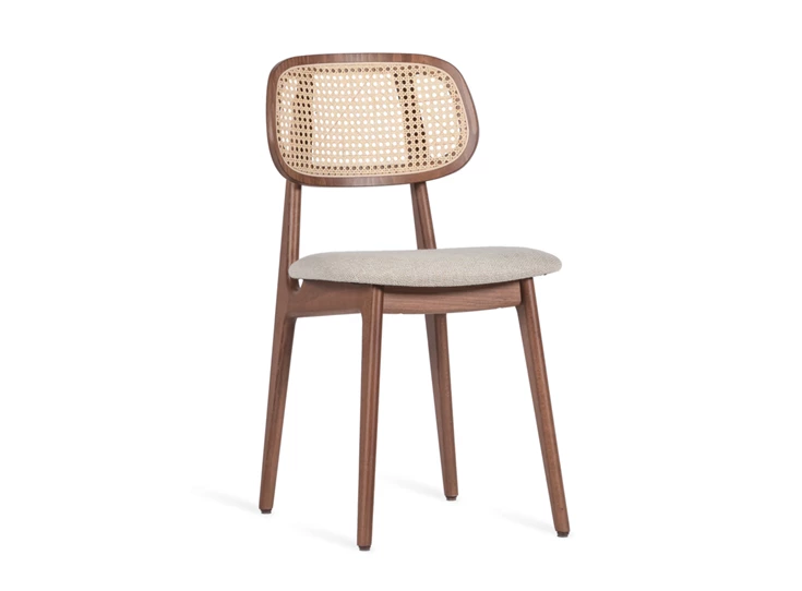 Stoel Titus Dining Chair Tobacco Oak Upholstered Vincent Sheppard