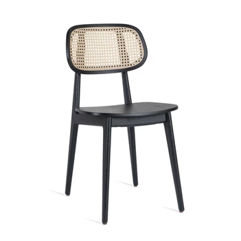 Stoel Titus Dining Chair Zwart Oak Plywood Seat Vincent Sheppard