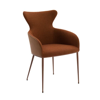 Armstoel Iuno Four I22 combi leder stof Bert Plantagie