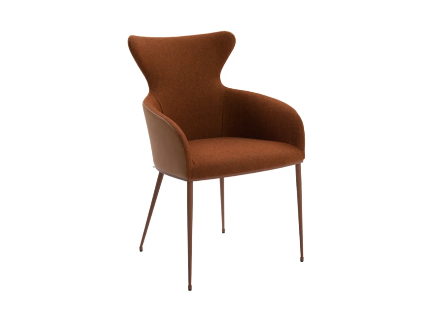 Armstoel Iuno Four I22 combi leder stof Bert Plantagie