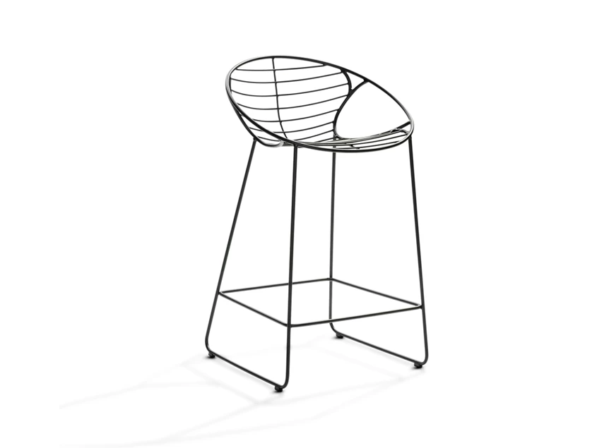 Barstoel Wire zonder kussen Joli