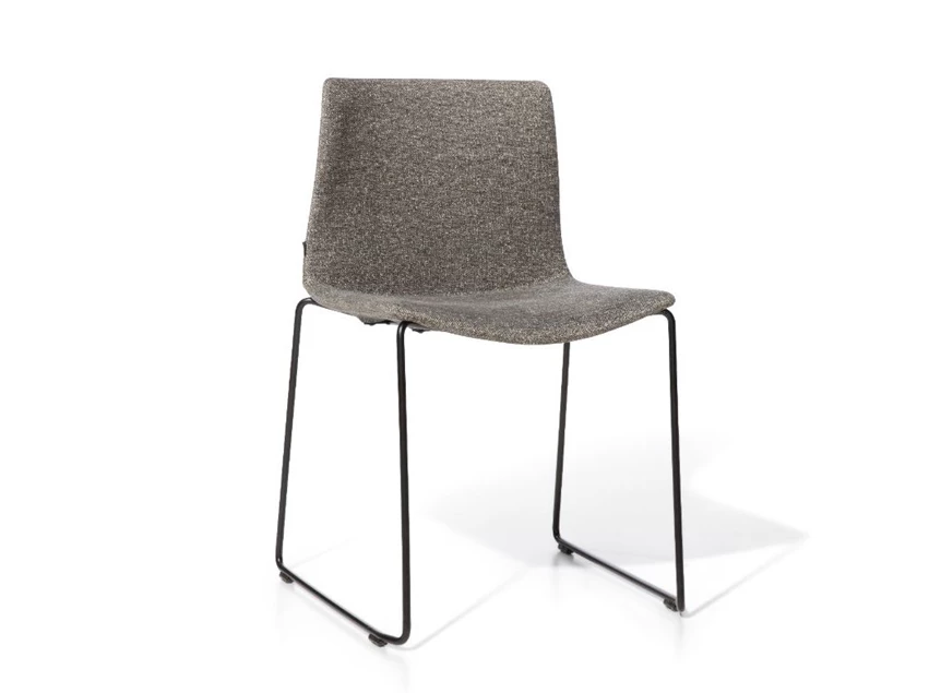 Stoel Curve Indoor Joli Grey