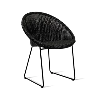 Stoel 'JOE' Black Sled Base Vincent Sheppard Zwart