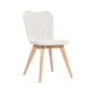 Stoel 'LILY'  Oak Base  Vincent Sheppard Wit