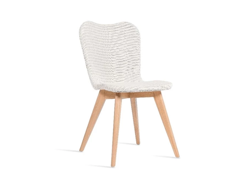 Stoel 'LILY'  Oak Base  Vincent Sheppard Wit