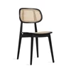 Stoel Titus Dining Chair Black Oak Cane Seat Vincent Sheppard