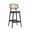 Lage barstoel Titus Counter Stool Black Oak Vincent Sheppard