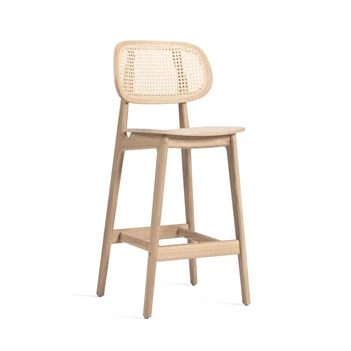 Lage barstoel Titus Counter Stool Natural Oak Vincent Sheppard