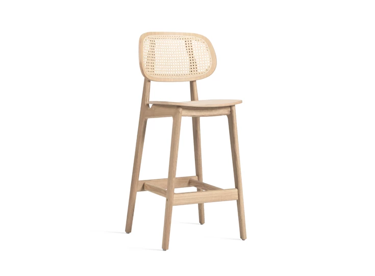 Lage barstoel Titus Counter Stool Natural Oak Vincent Sheppard
