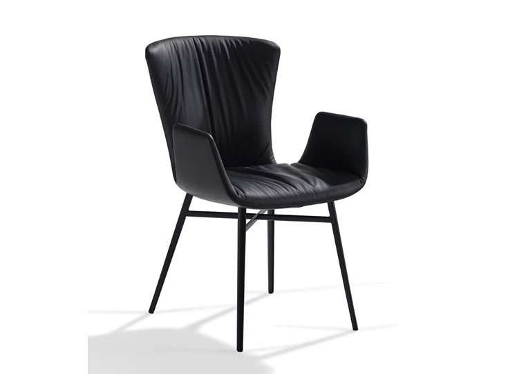 Armstoel Dexter 2058-I Draenert Zwart