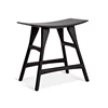 Oak Osso Black Stool Ethnicraft