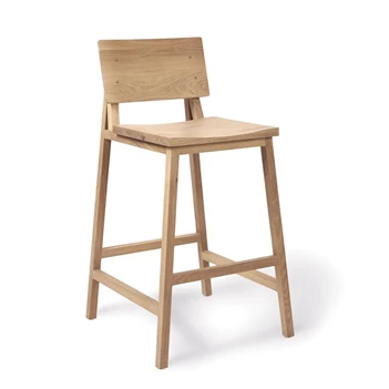 Oak N3 Counter Stool Ethnicraft