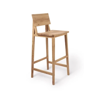 Oak N4 Bar Stool Ethnicraft