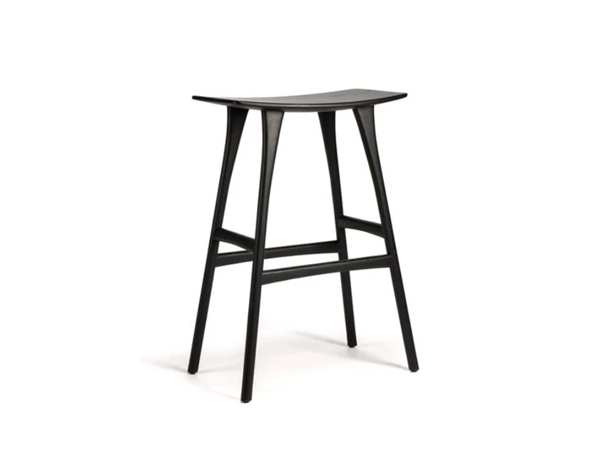 Barstoel Oak Osso Zwart Ethnicraft