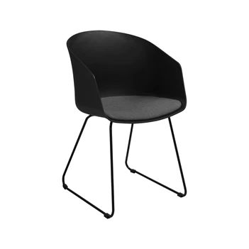 Stoel Moon zwart Interstyile