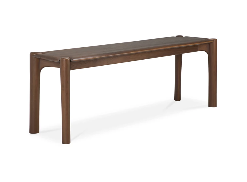 Eetkamerbank Teak Pi Brown Bench 11552 Ethnicraft