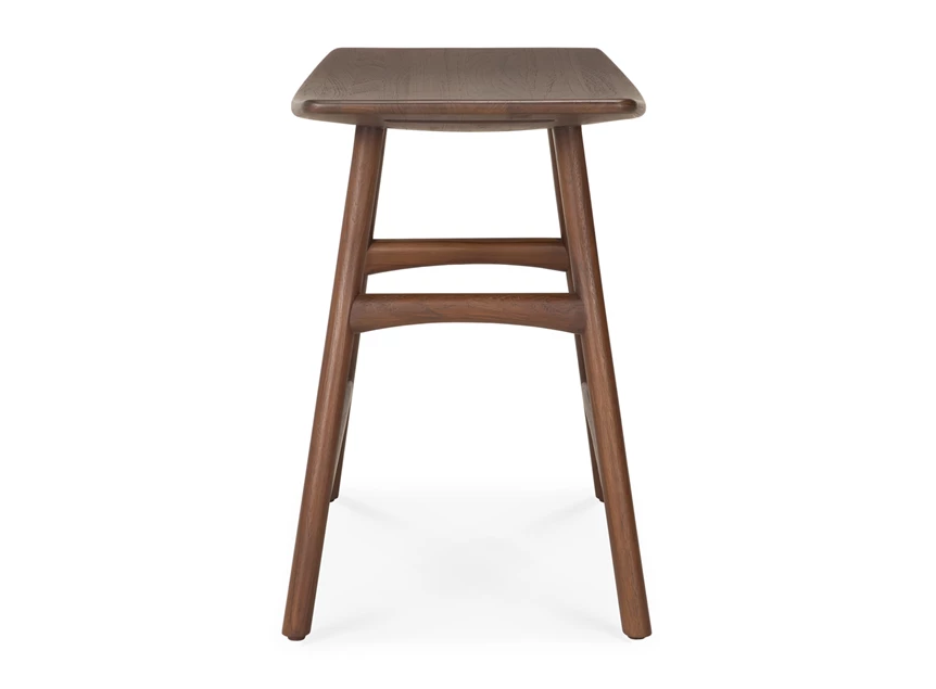 Zijkant Kruk Teak Osso Brown Stool 10177 Ethnicraft