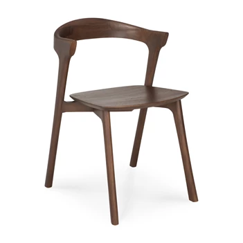 Armstoel Teak Bok Brown Dining Chair 10686 Ethnicraft