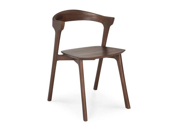 Armstoel Teak Bok Brown Dining Chair 10686 Ethnicraft