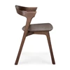Zijkant Armstoel Teak Bok Brown Dining Chair 10686 Ethnicraft