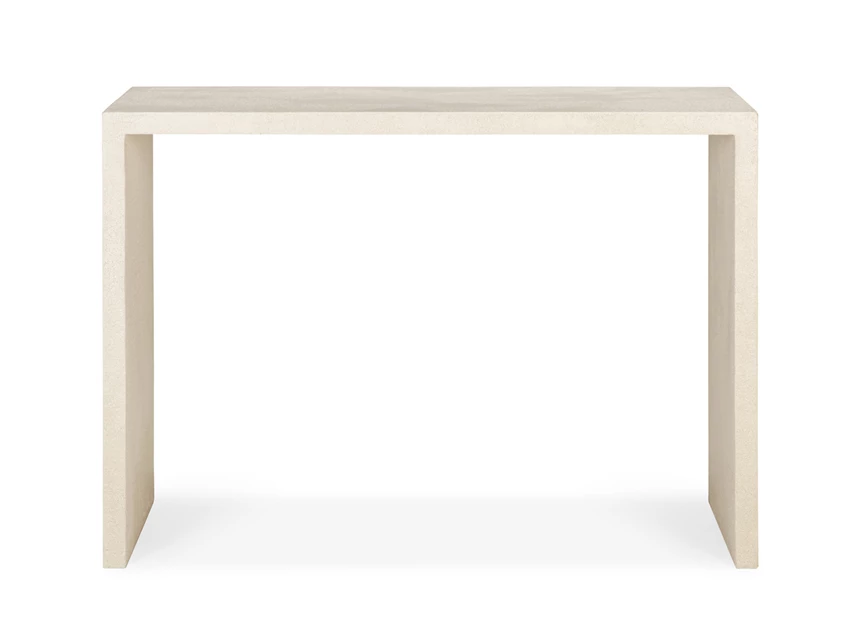 Front Mortex Microcement Elements Console Off White 26420 Ethnicraft