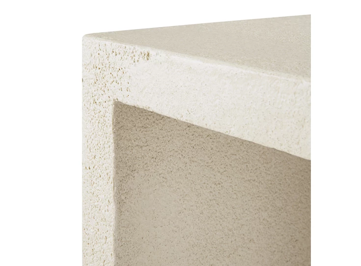 Zijkant Mortex Microcement Elements Console Off White 26420 Ethnicraft