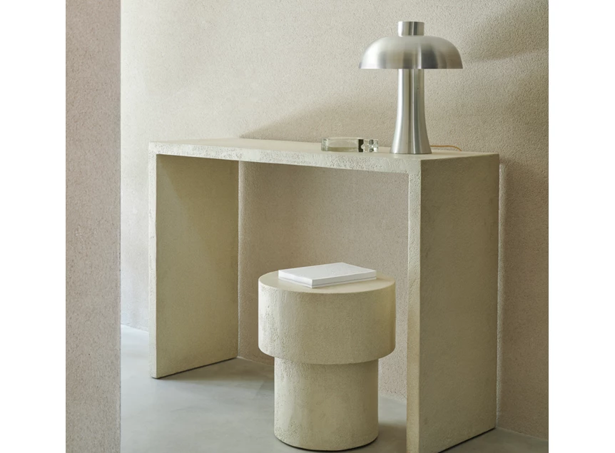 Sfeerfoto Mortex Microcement Elements Console Off White 26420 Ethnicraft