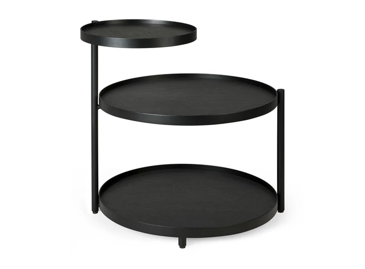 Bijzettafel Round Swivel Tray Side Table 20729 Ethnicraft