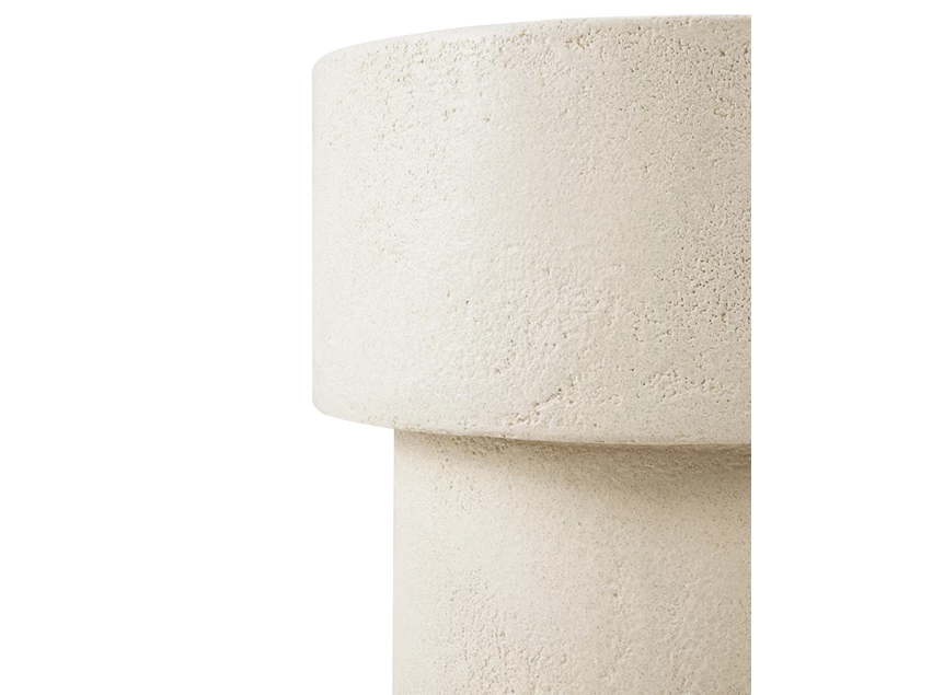 Detail Bijzettafel Microcement Elements Side Table Off White 26410 Ethnicraft