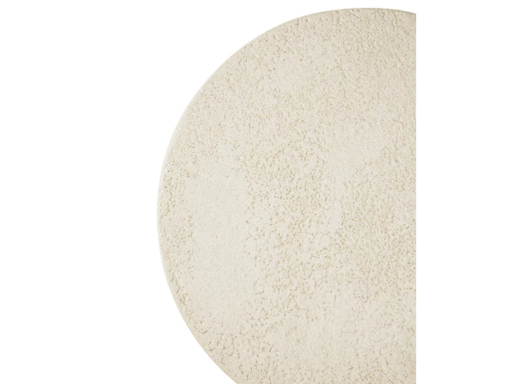 Bovenkant Bijzettafel Microcement Elements Side Table Off White 26413 Ethnicraft