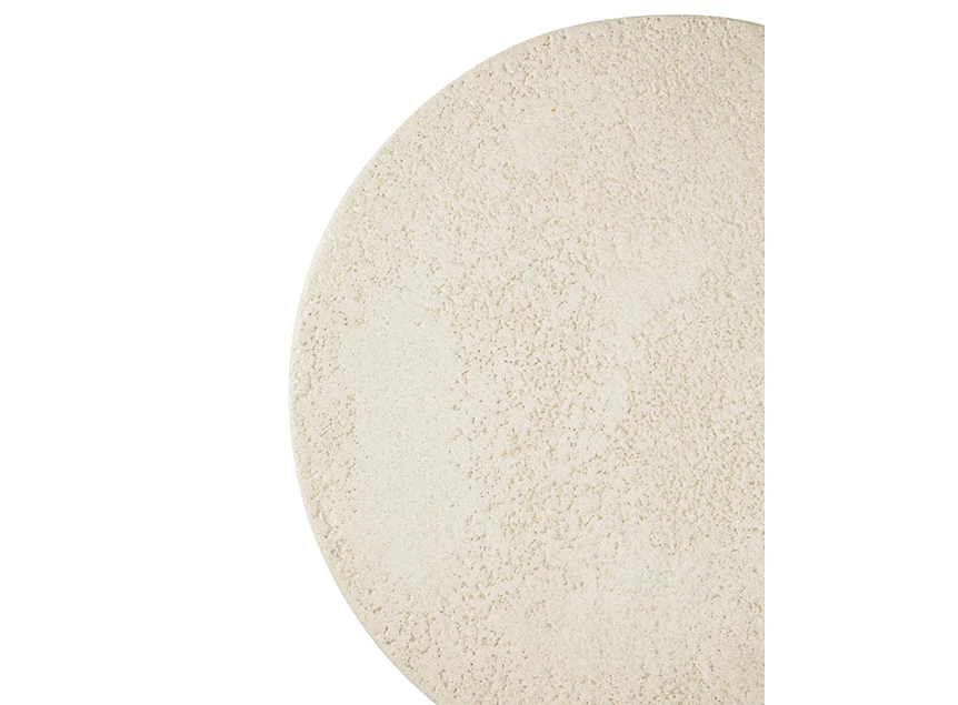 Bovenkant Bijzettafel Microcement Elements Side Table Off White 26413 Ethnicraft