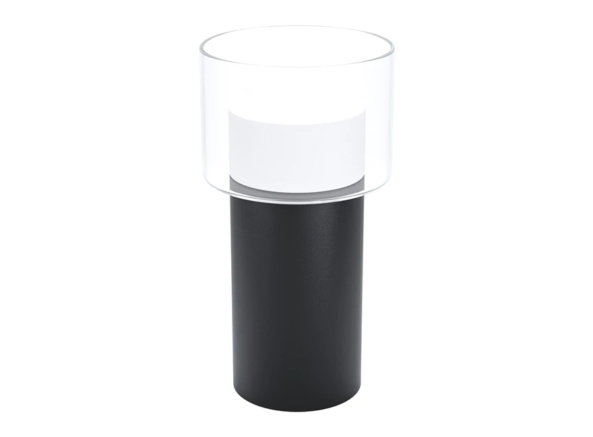 39728 Molineros tafellamp zwart staal transparant glas helder gu10 led eglo