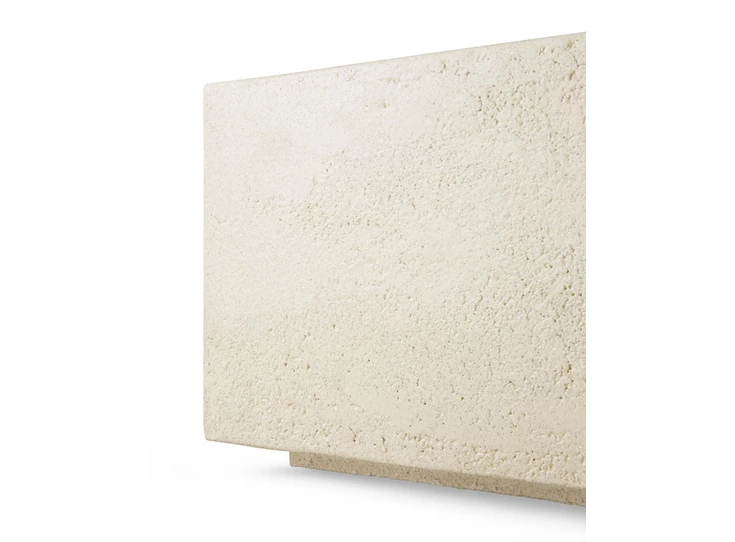 Zijkant Salontafel Microcement Elements Off White Rectangular Coffee Table 26411 Ethnicraft