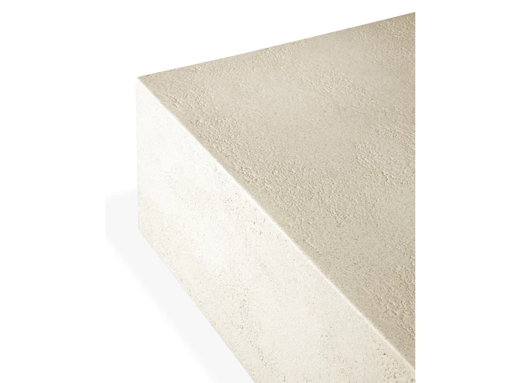 Bovenkant Salontafel Microcement Elements Off White Rectangular Coffee Table 26411 Ethnicraft