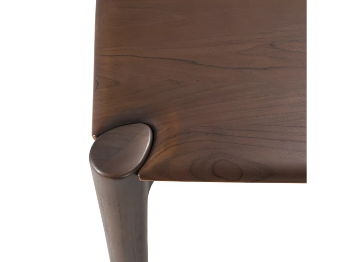 Bovenkant Eettafel Teak Pi Brown Dining Table 11558 Ethnicraft