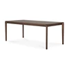 Zijkant Eettafel Teak Bok Brown Dining Table 10690 Ethnicraft
