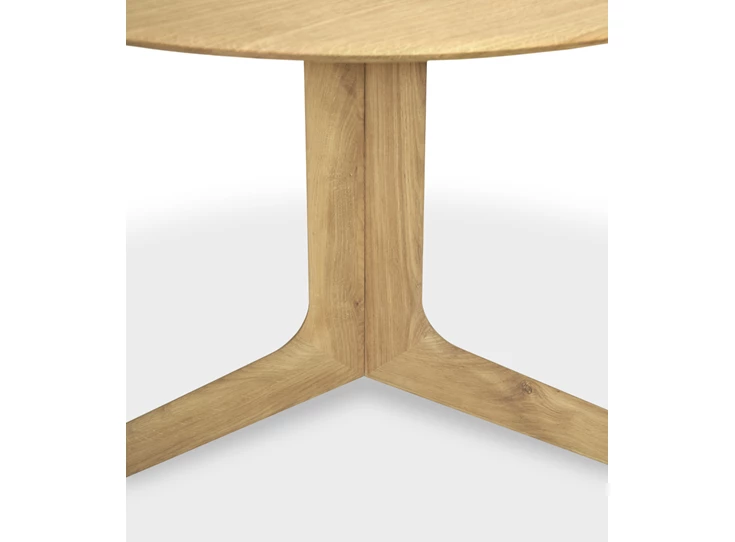 Inzoom Eettafel Oak Corto Round Dining Table 50993 Ethnicraft