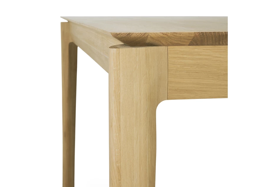 Detail Eettafel Oak Bok Square Dining Table 51519 Ethnicraft