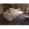 Zijkant Salon Astor stof Ornellaia Light Grey Franco Ferri