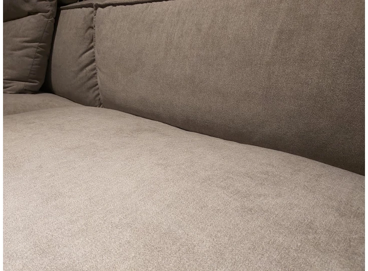 Detail Salon Astor stof Ornellaia Light Grey Franco Ferri