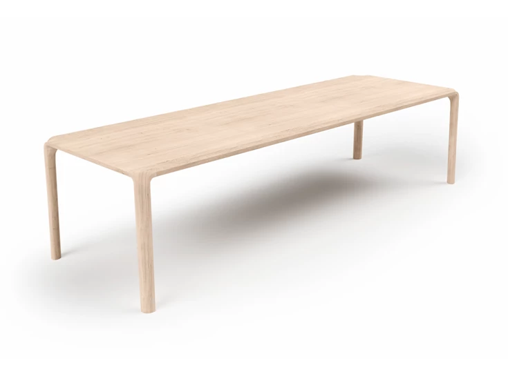 Tafel Valera massief hout eik gebeitst Willisau Edition